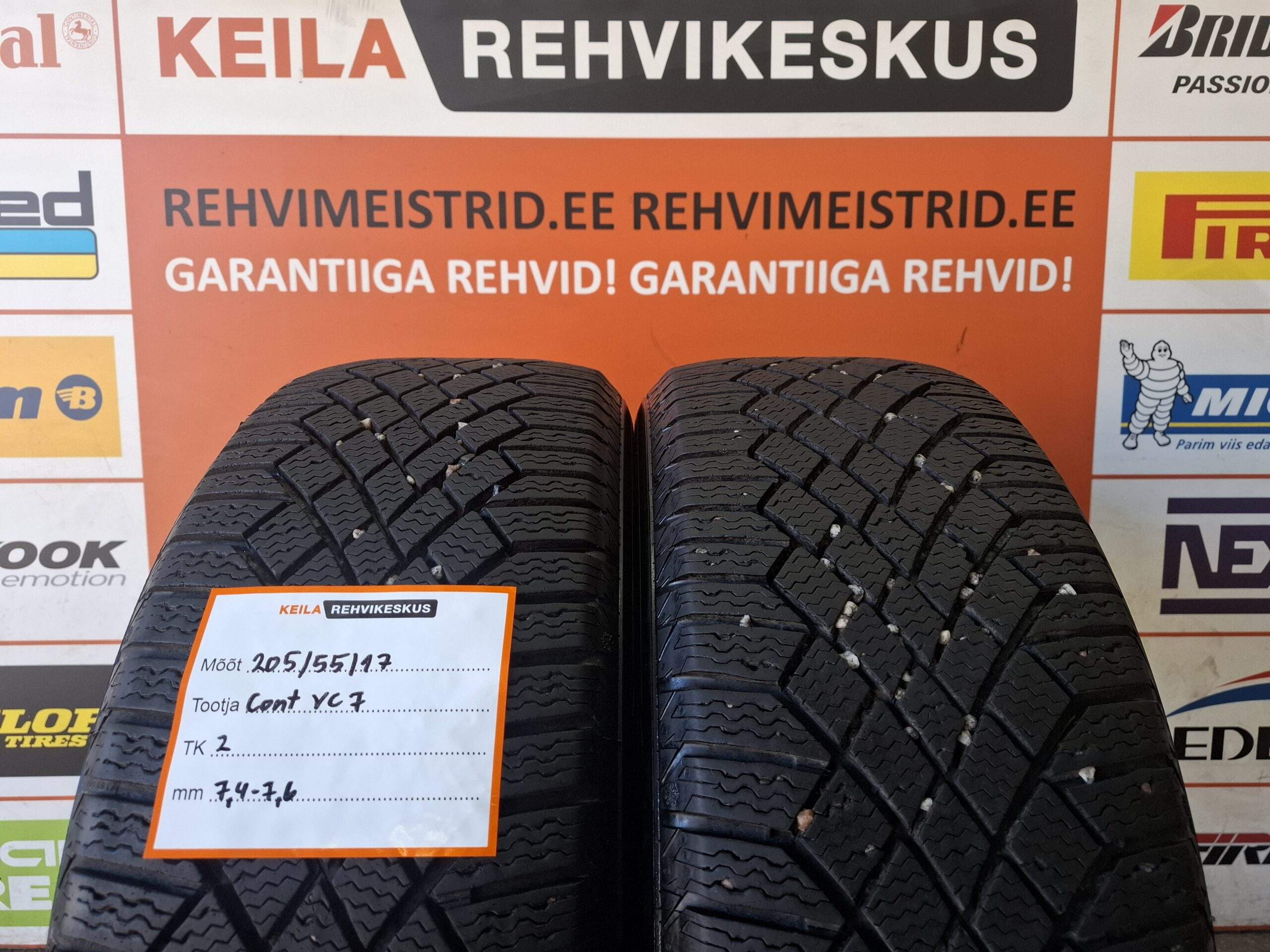 #205/55/17 Continental Viking Contact 7