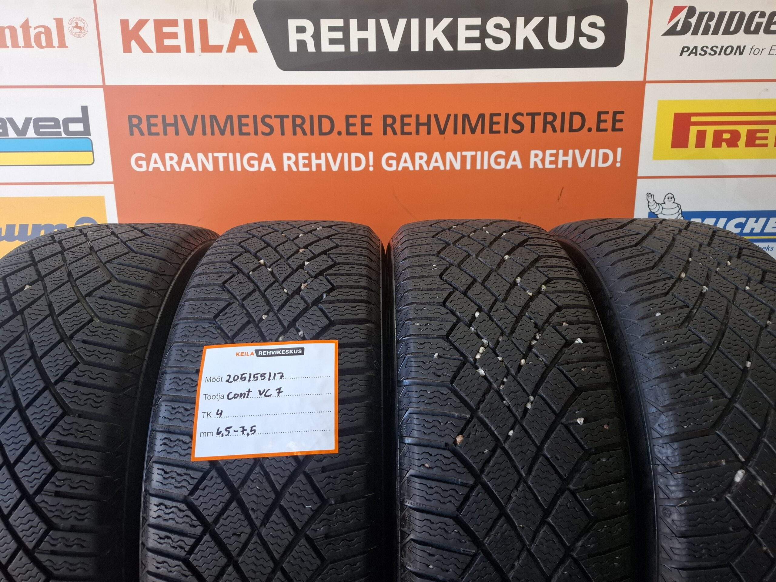#205/55/17 Continental Viking Contact 7