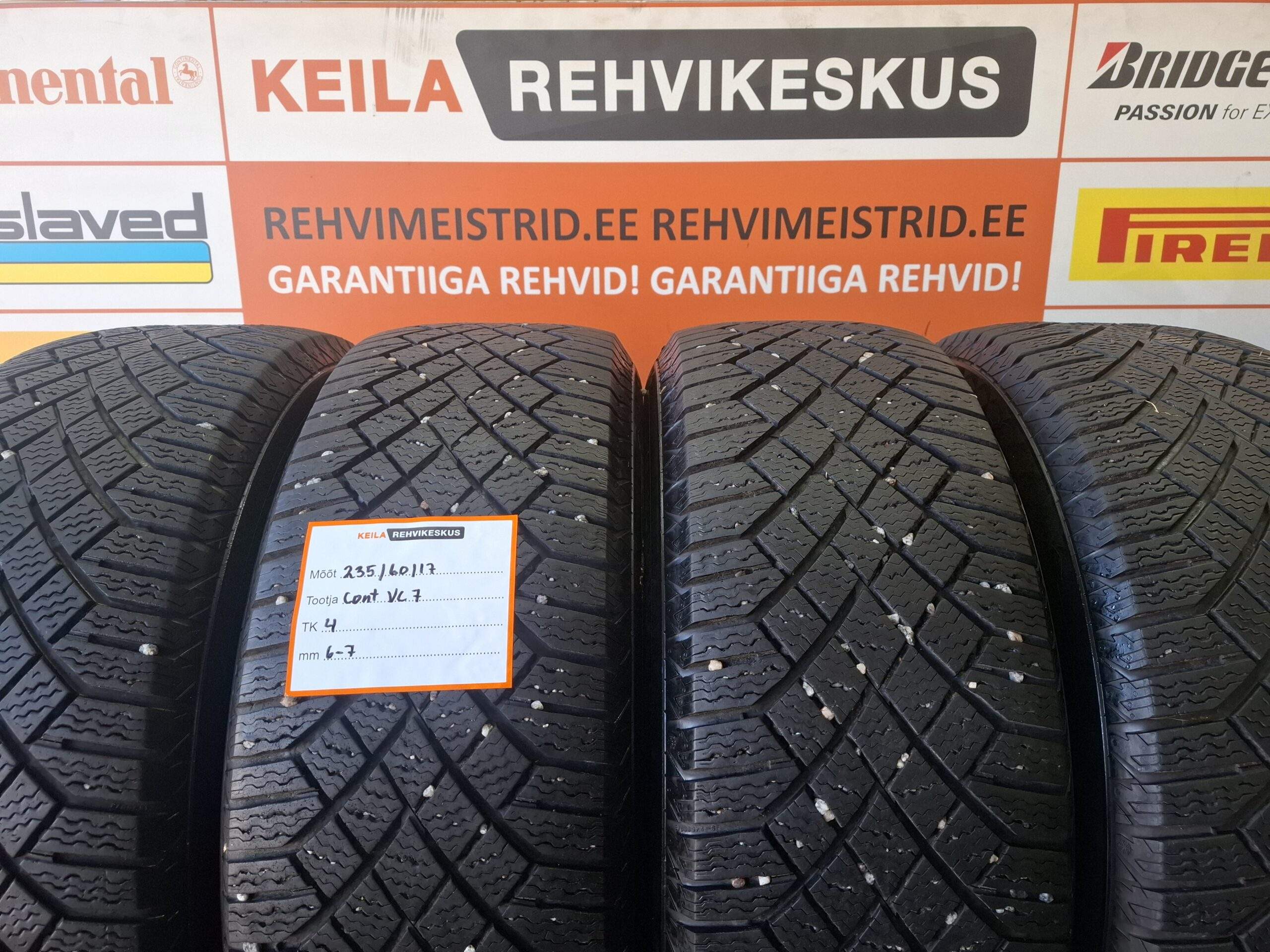 #235/60/17 Continental Viking Contact 7