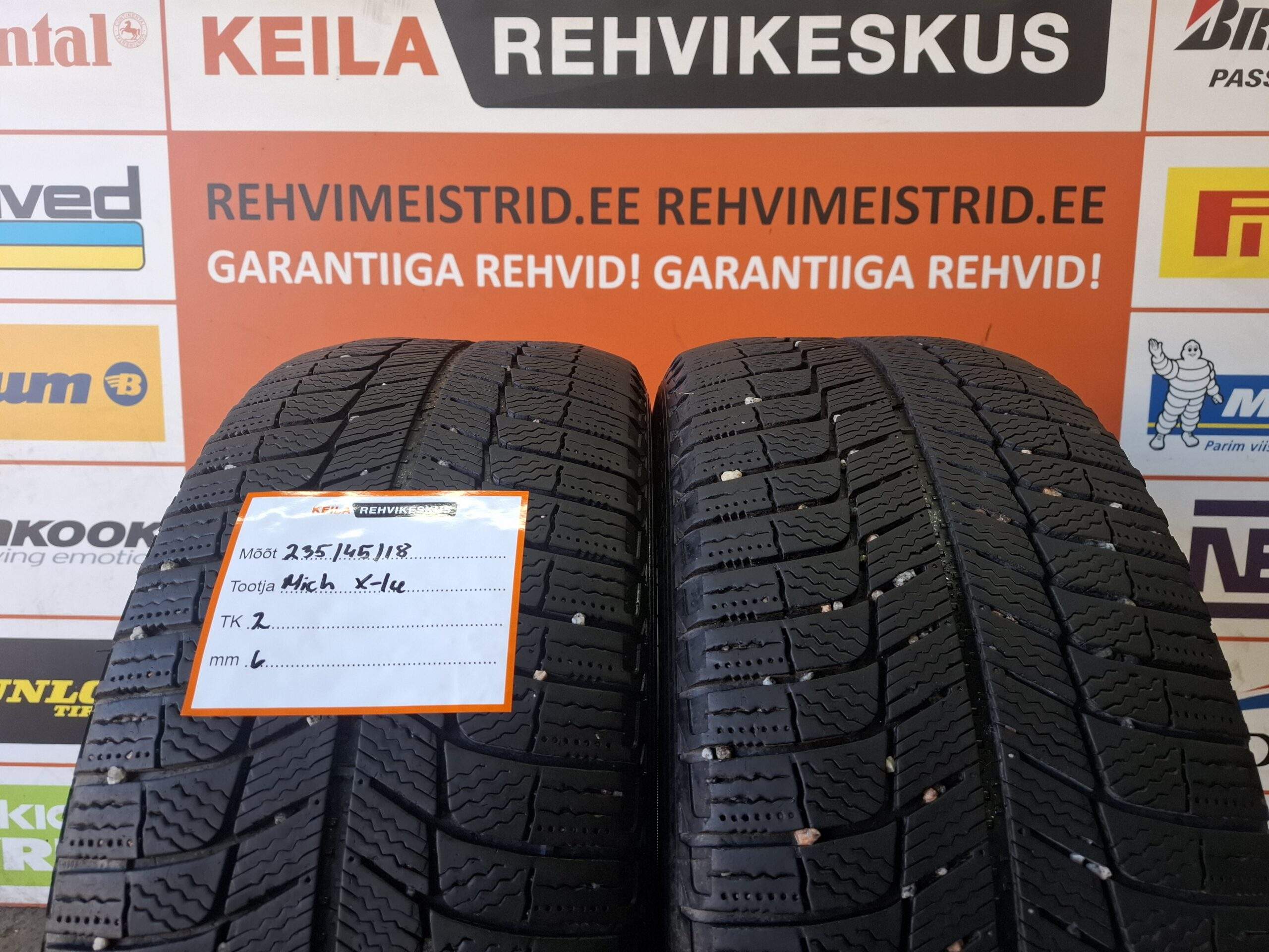 #235/45/18 Michelin X- Ice