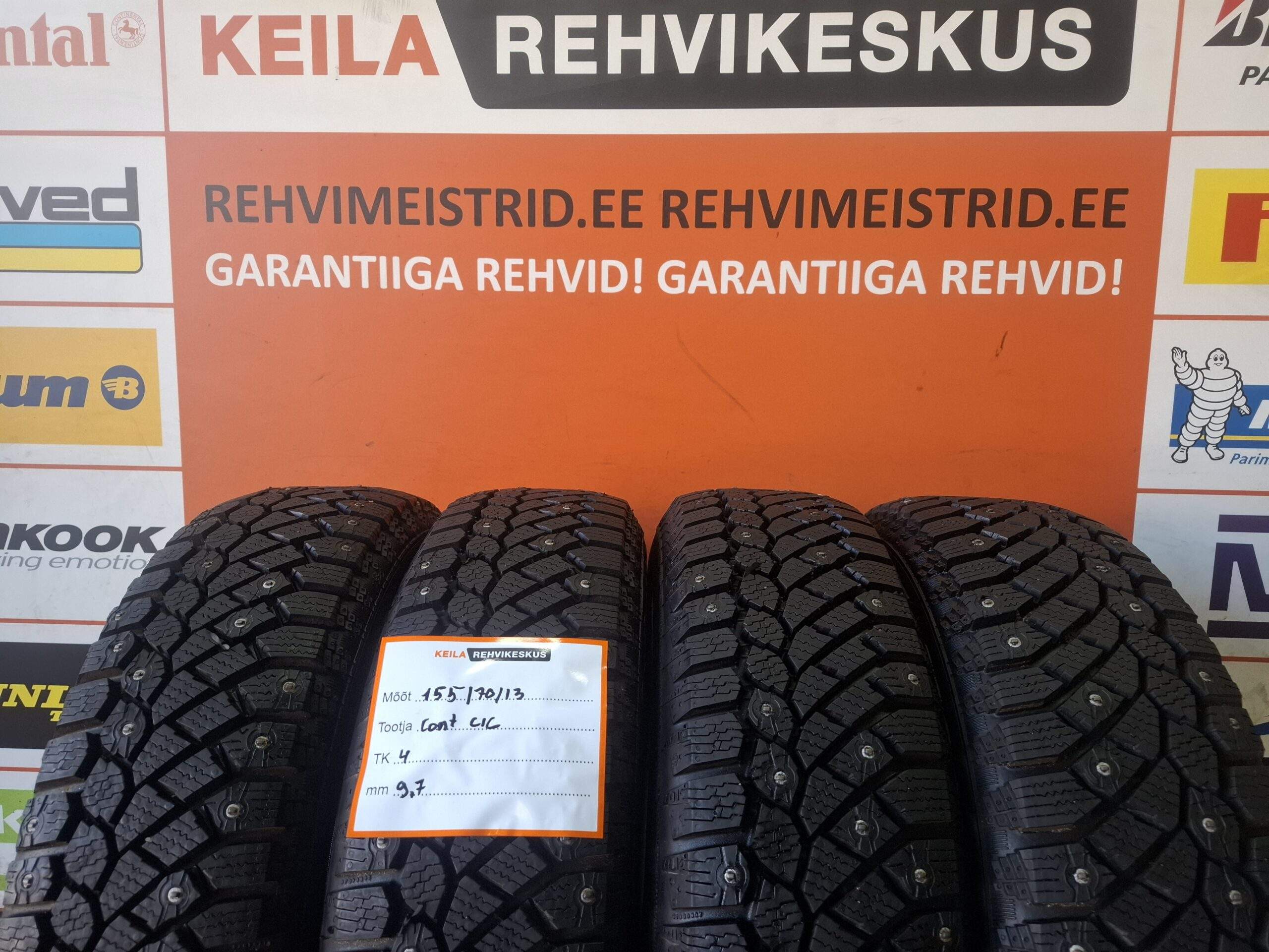 #155/70/13 Continental Conti IceContact