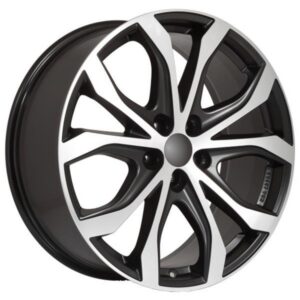 Alutec W10X racing-black frontpolished 8x18 5x114.3 ET40 CB70,1 60° 875 kg W10X-80840B83-5