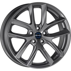 MAK Voltage Gloss Gun Metallic 9,5x19 5x114.3 ET45 CB64,1 60° 810 kg F9590VJGM45FR3