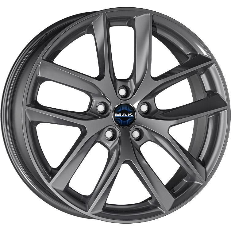 MAK Voltage Gloss Gun Metallic 9,5x19 5x114.3 ET45 CB64,1 60° 810 kg F9590VJGM45FR3