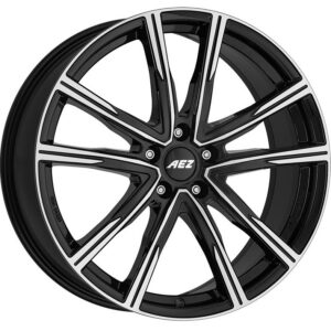 AEZ Montreal dark Black/polished 7,5x19 5x114.3 ET51 CB67,1 60° 750 kg AMO9J0BP51E