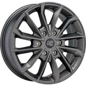 MSW 42 Van Matt Dark Grey 7,5x19 6x120 ET52,5 CB74,5 60° 1250 kg W19473001TP8
