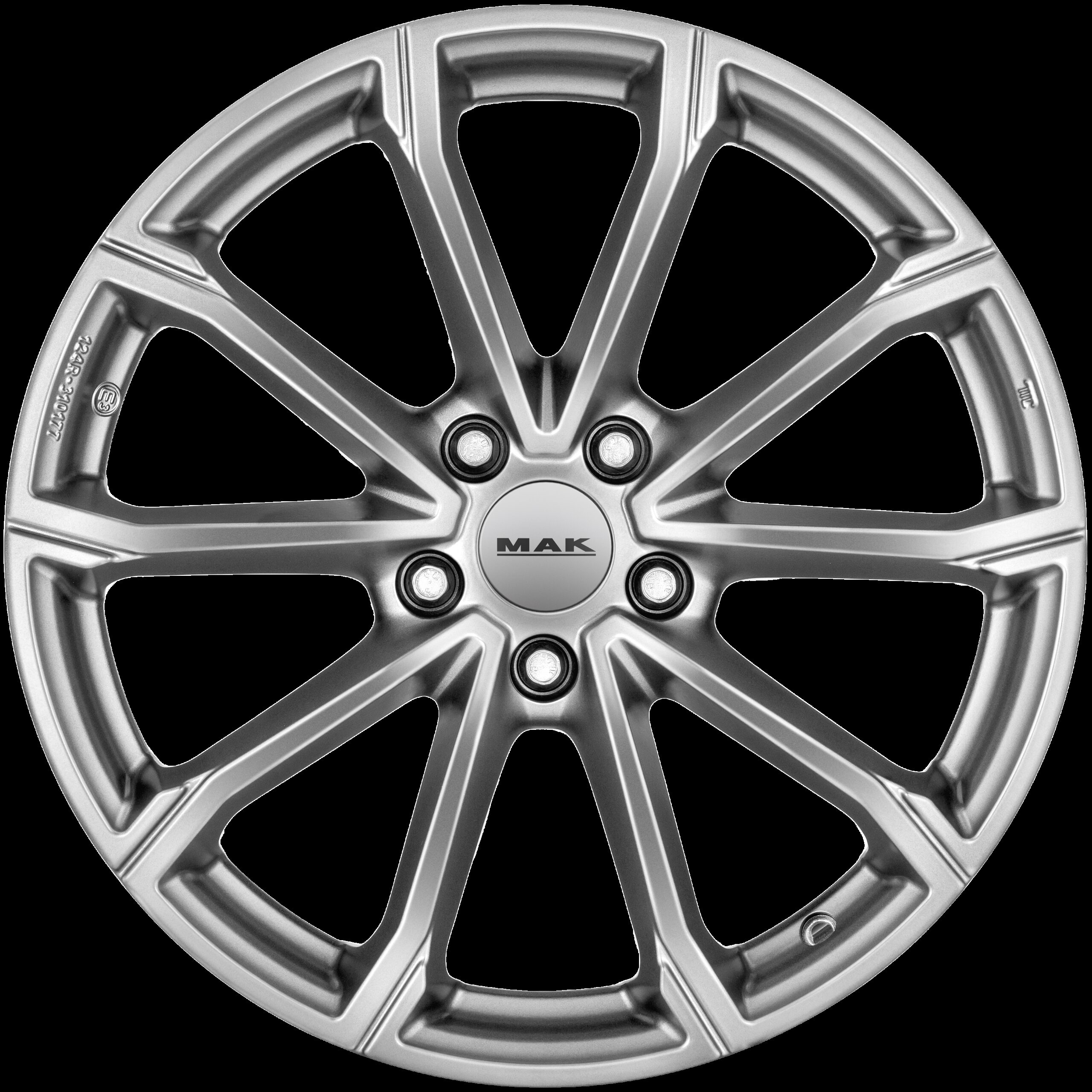 MAK Davinci Light Titan 6,5x17 5x114.3 ET50 CB60,1 60° 810 kg F6570BRTM50FP4X