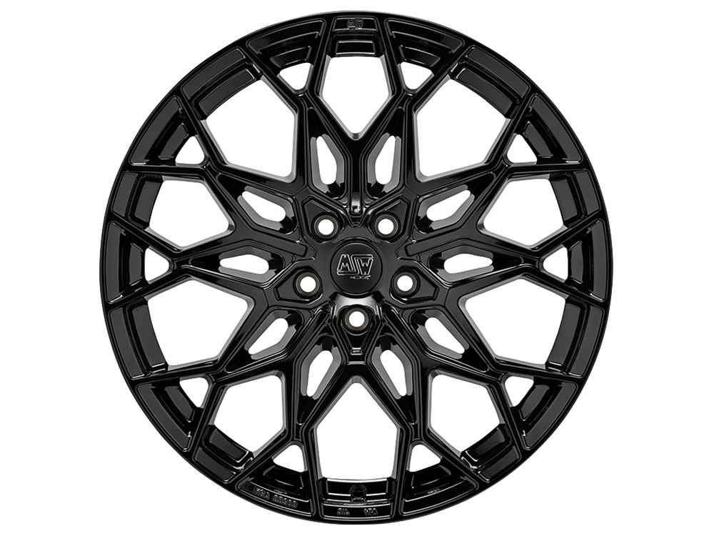 MSW 51 Gloss Black 8,5x20 5x130 ET35,1 CB66,6 R14 1050 kg W19429005C5