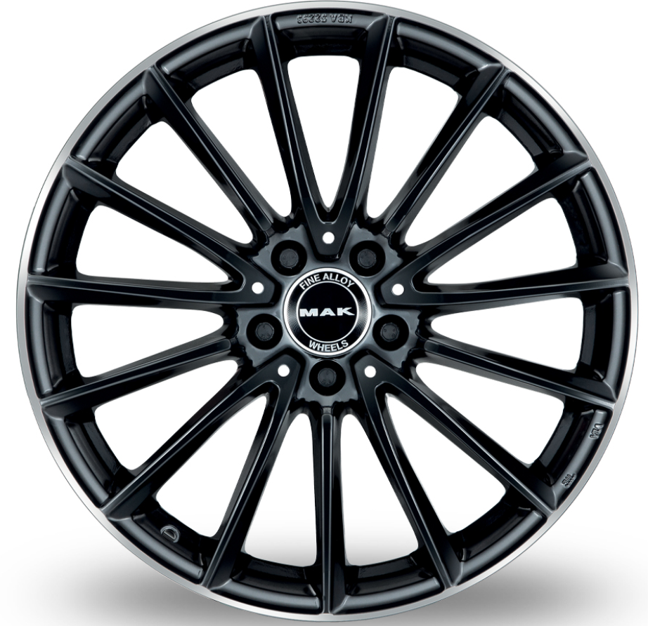 MAK Komet Gloss Black Mirror Ring 9x20 5x112 ET50 CB66,6 R14 1050 kg F9020KMGL50WS4Y