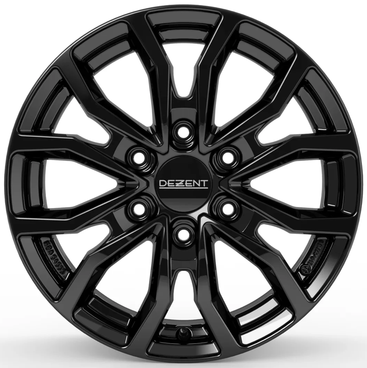 Dezent KC Black 7,5x17 6x139.7 ET30 CB106,1 Flat 1150 kg TKC7DBA30E